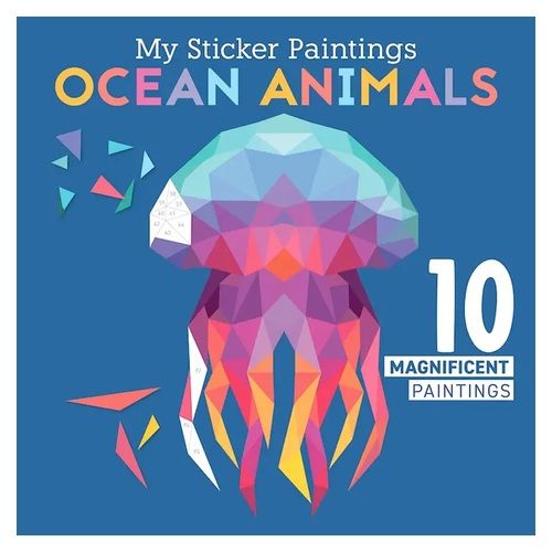 My Sticker Paintings: Ocean Animals - Kid's Activity Book
