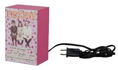 Primitives by Kathy Queen of Near Everything Box Sign and Socks Giftable Set