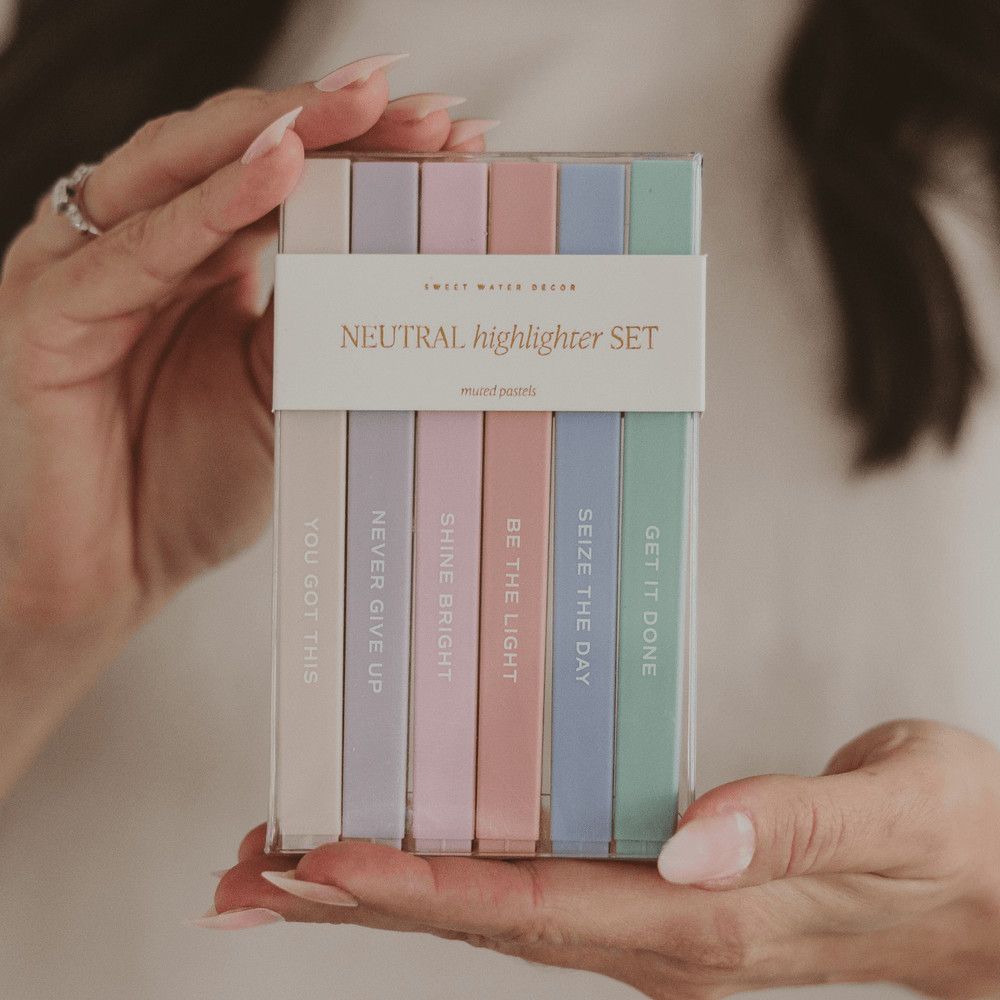 Sweet Water Decor Neutral Highlighter Set