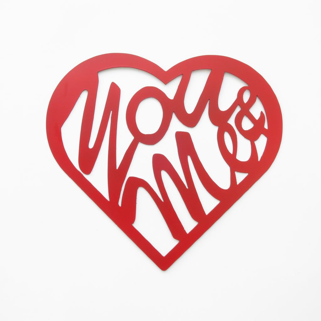 You And Me Heart Sign