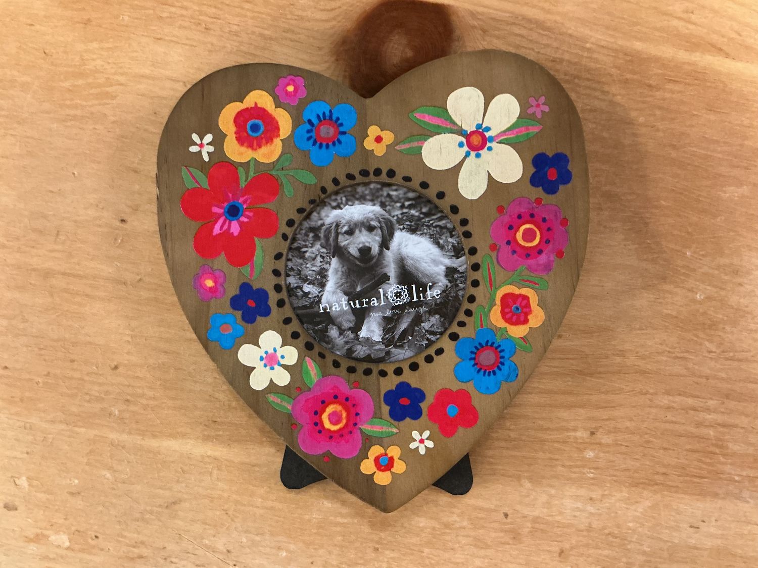 Mini Wooden Heart Shape - Frame