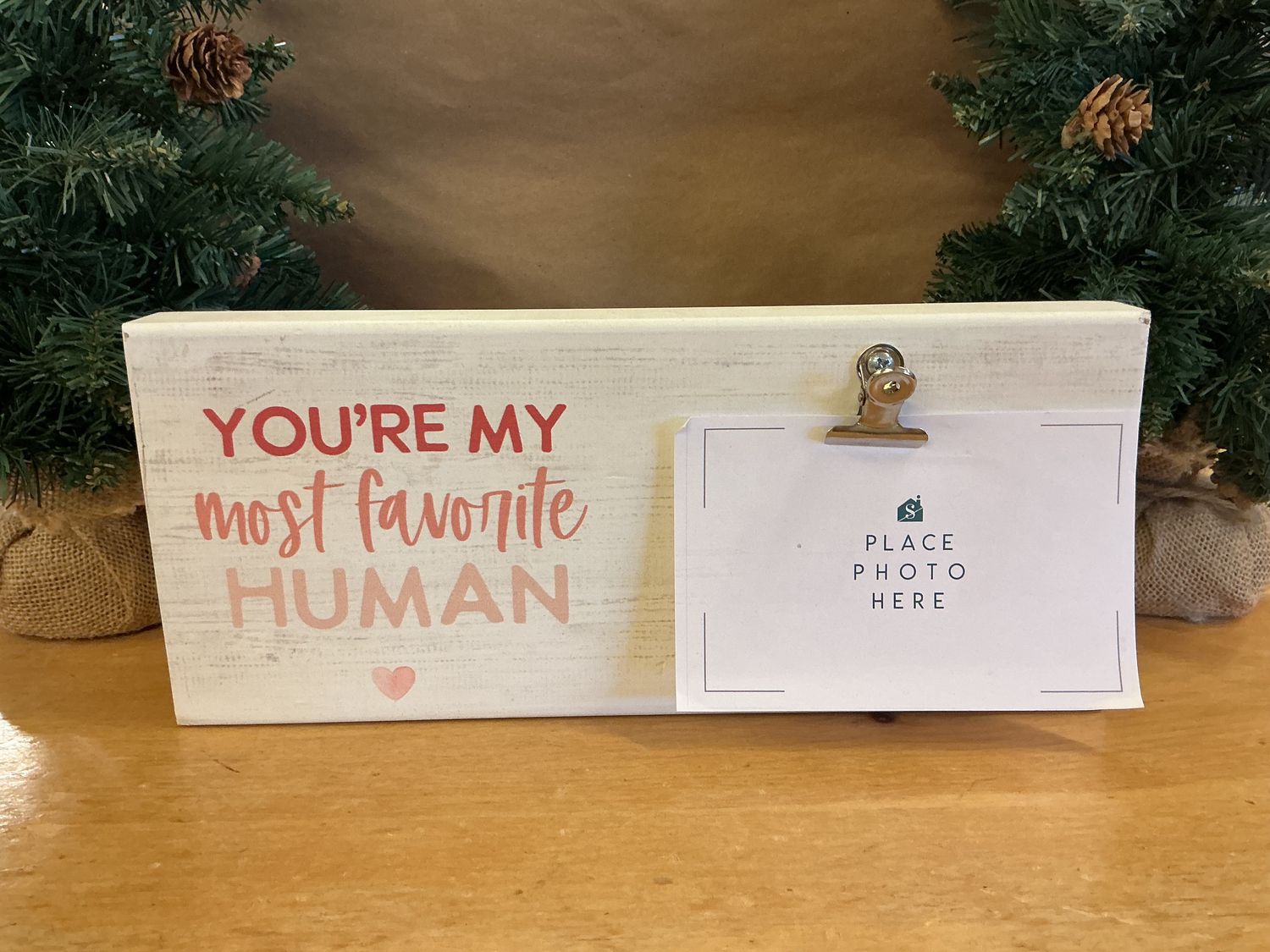 You’re My Favorite Human - Wooden Block Sign