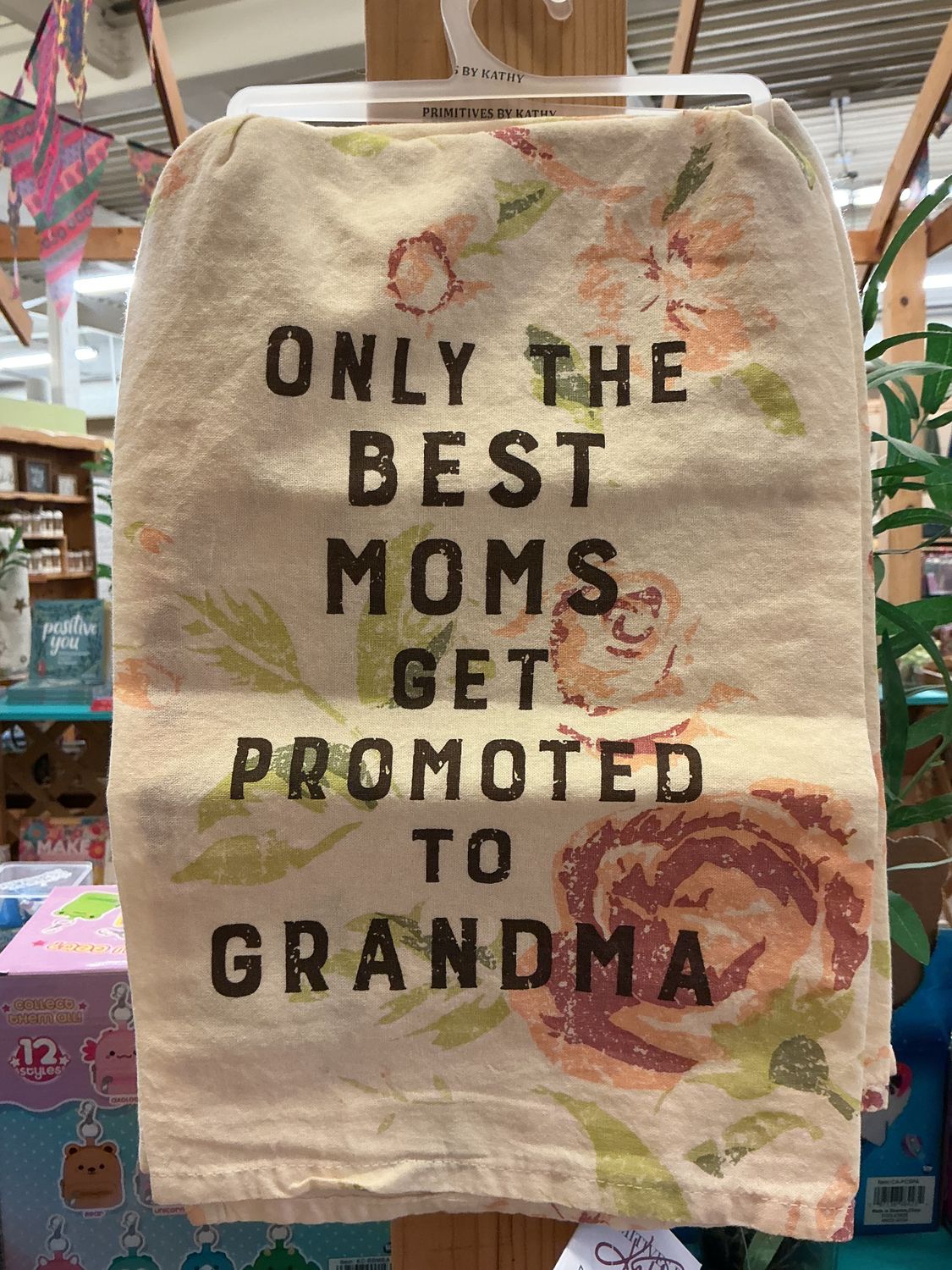 Mom Promoted To Grandma - Kitchen Towel