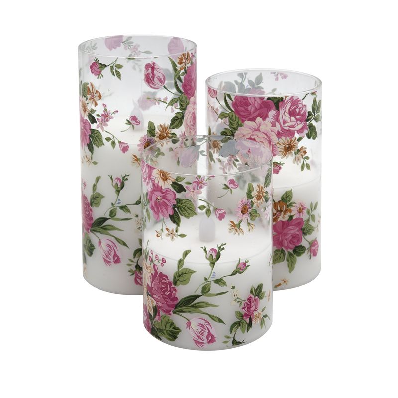 Multi Floral Candle