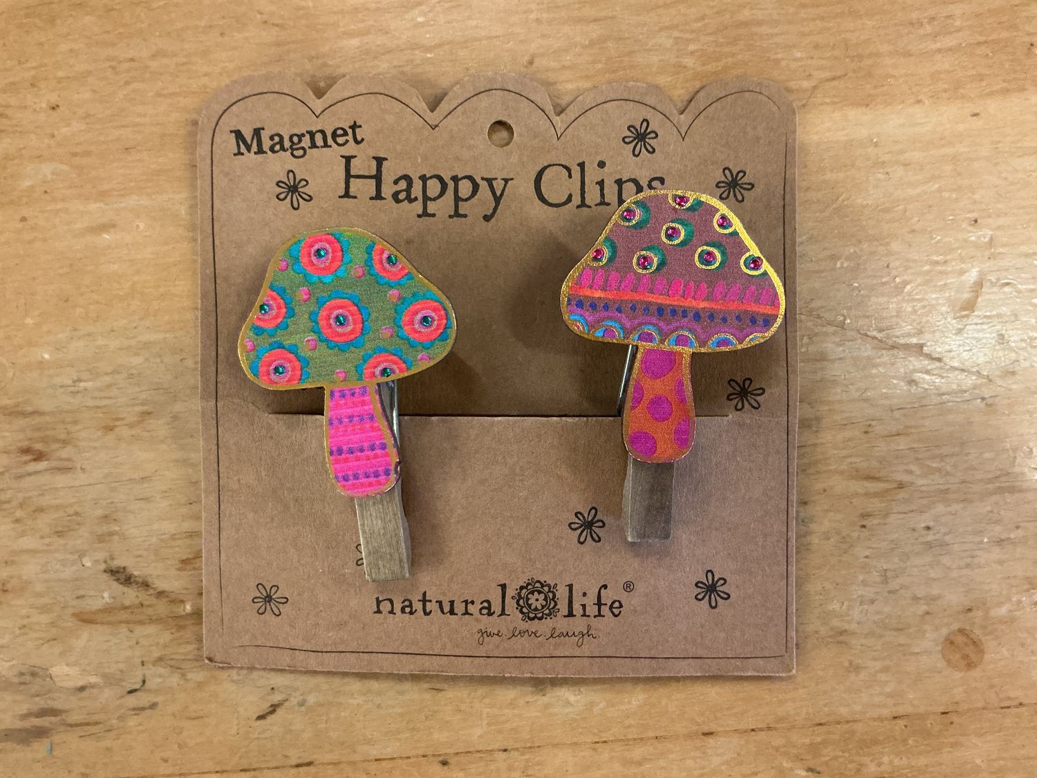 2pc Mushroom - Magnet Happy Clips