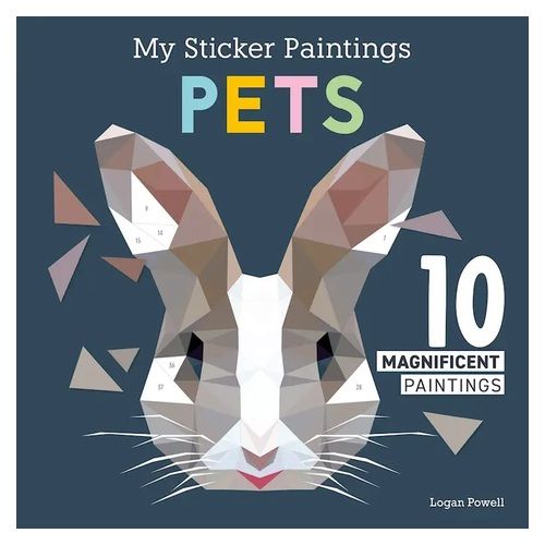 My Sticker Paintings: Pets - Children's Activity Book