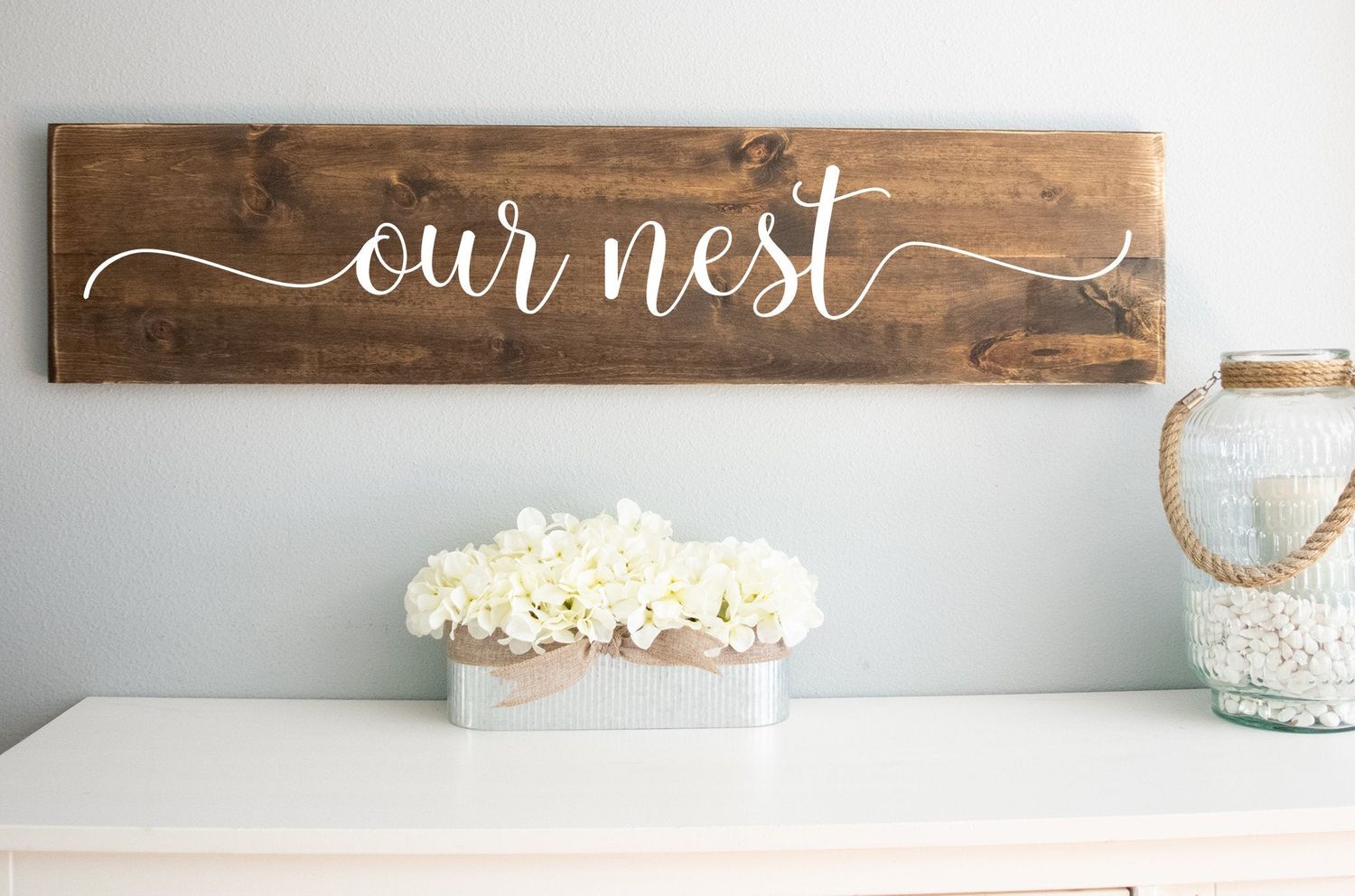 Our Nest Sign
