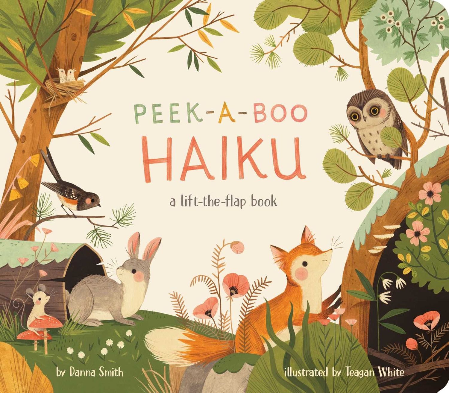 Peek-a-Boo Haiku - by Danna Smith (Board Book)