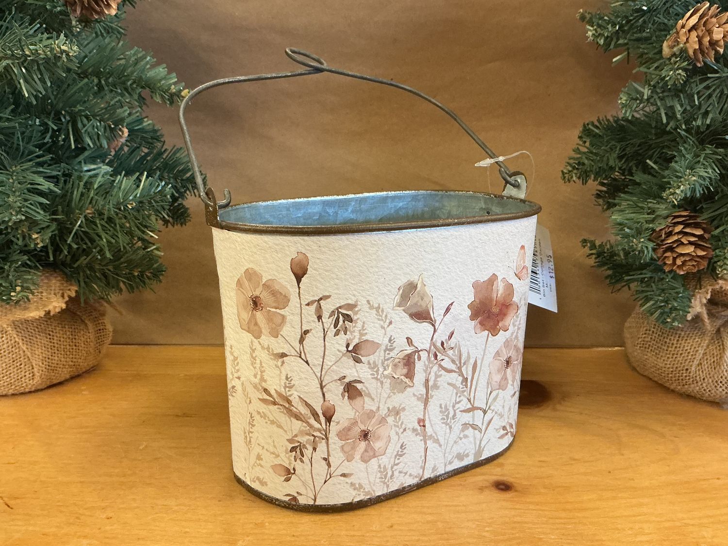 Tin Cottage Garden Bin