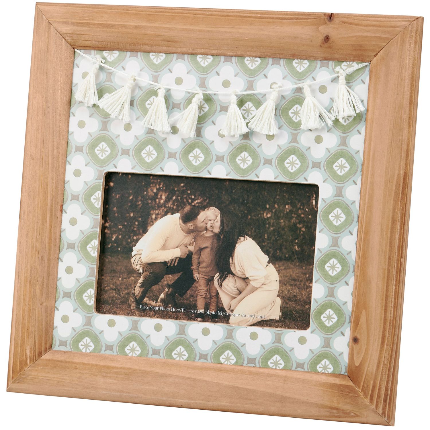 Primitives by Kathy Floral Pattern Photo Frame