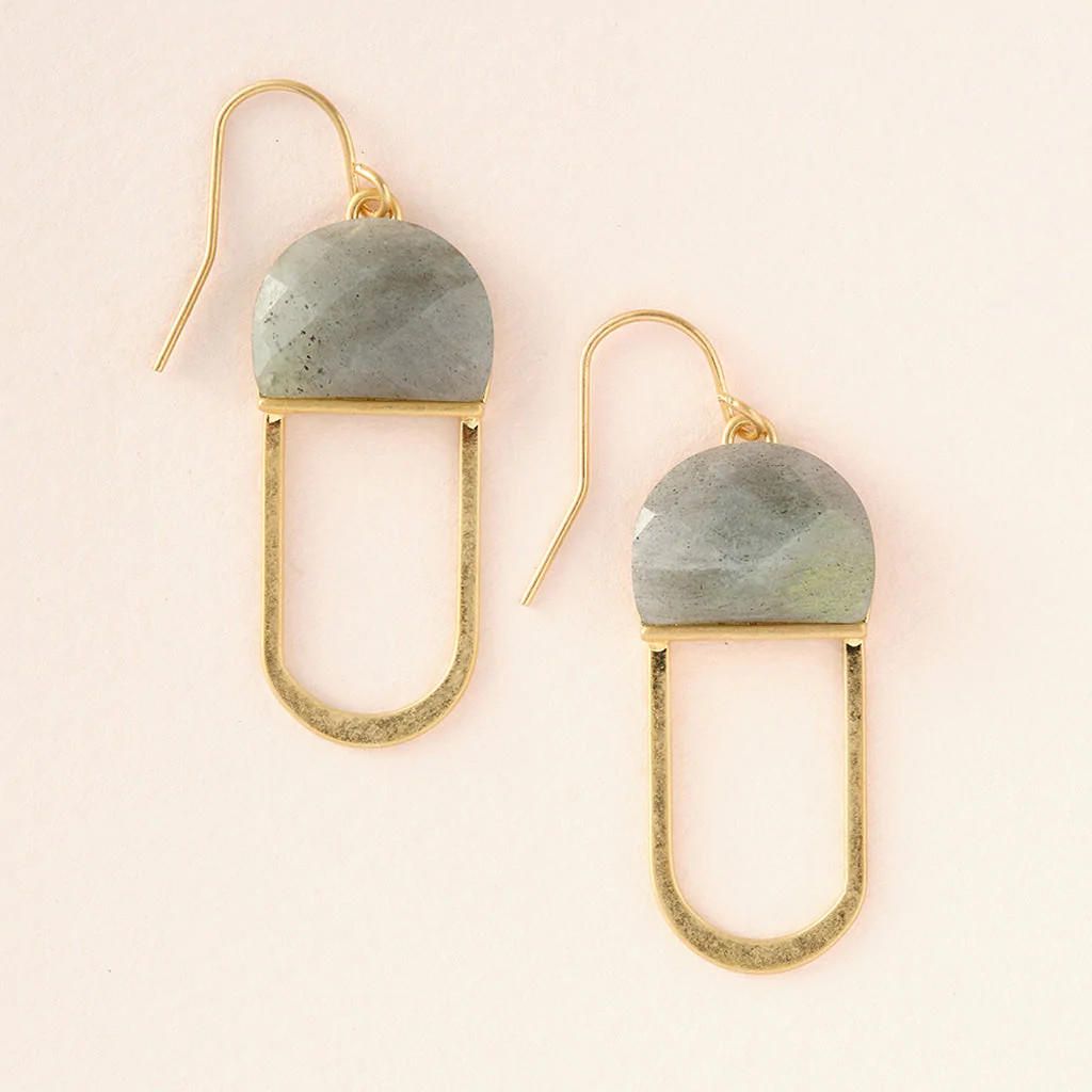 SCOUT Curated Wears - Modern Stone Chandelier Earring