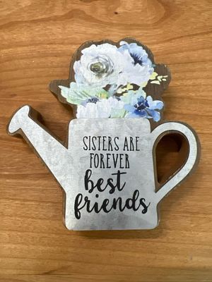Sw-1427 - Sister Friend Watering Can Cutout