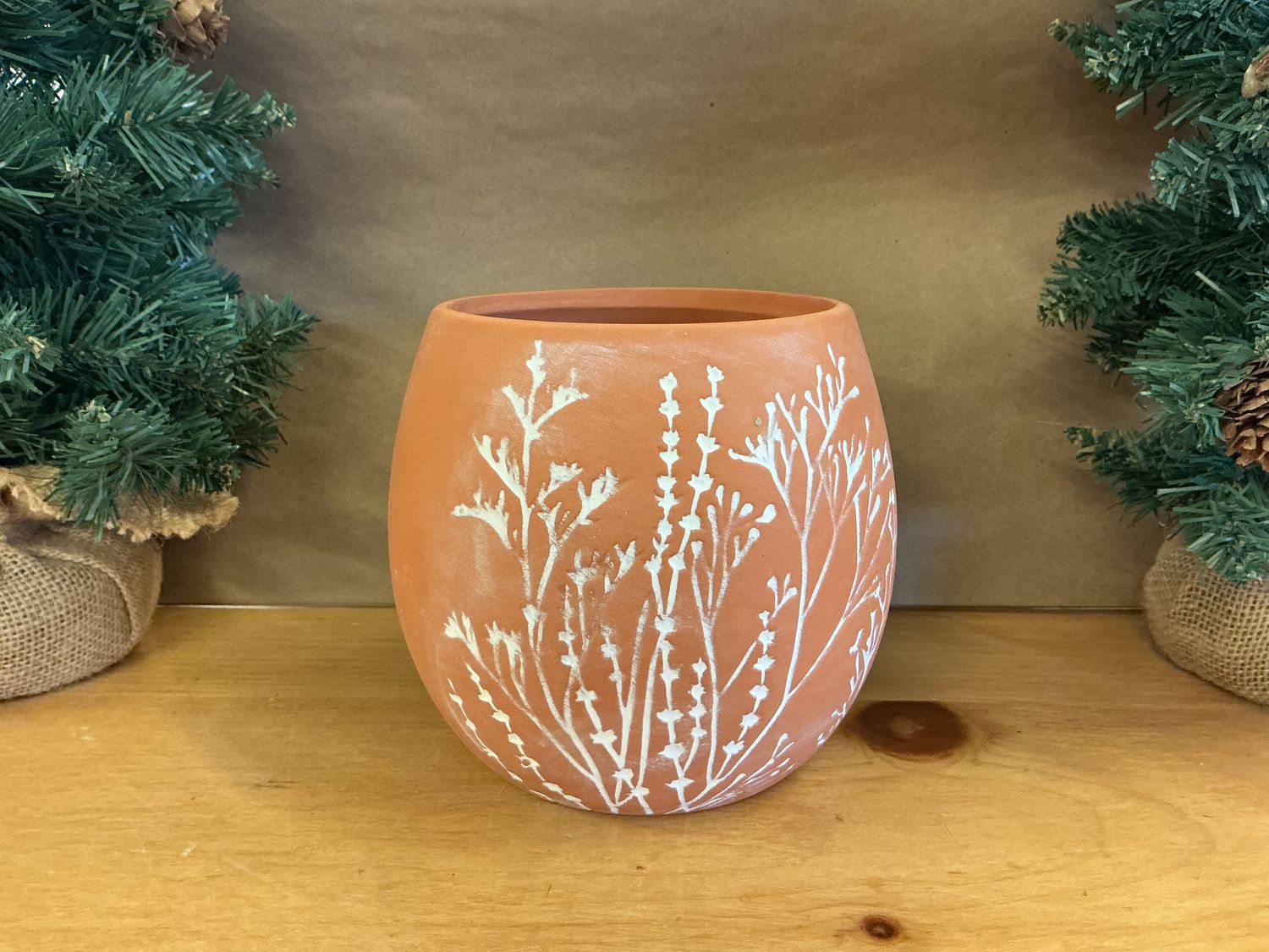 Terracotta Wildflowers - Flower Pot