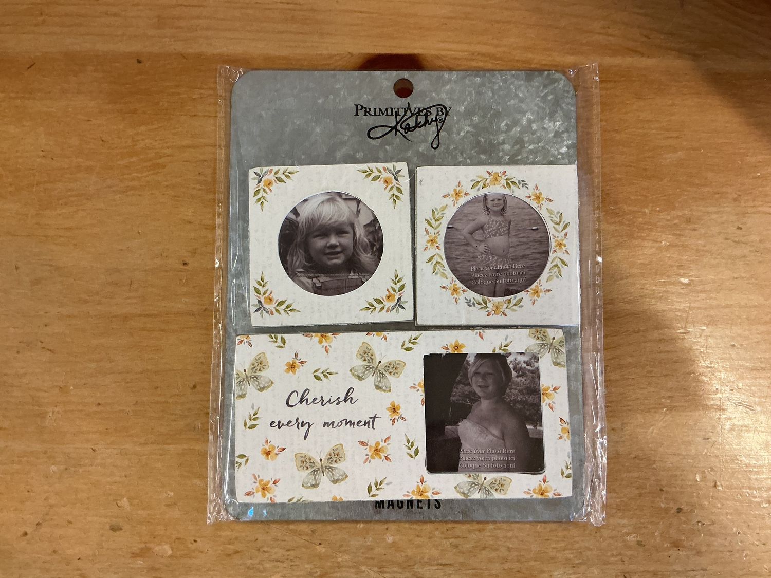 Yellow Butterfly - Photo Magnet Set
