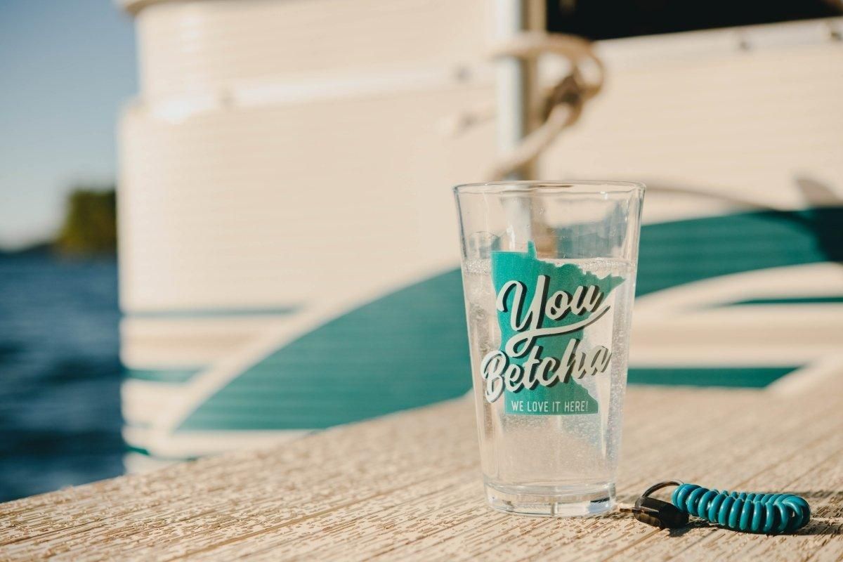 You Betcha Pint Glass