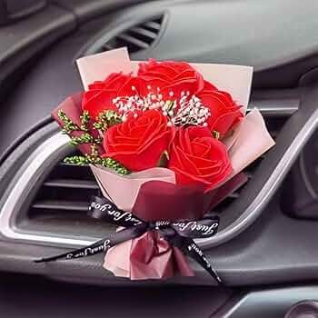 flower bouquet car air freshener