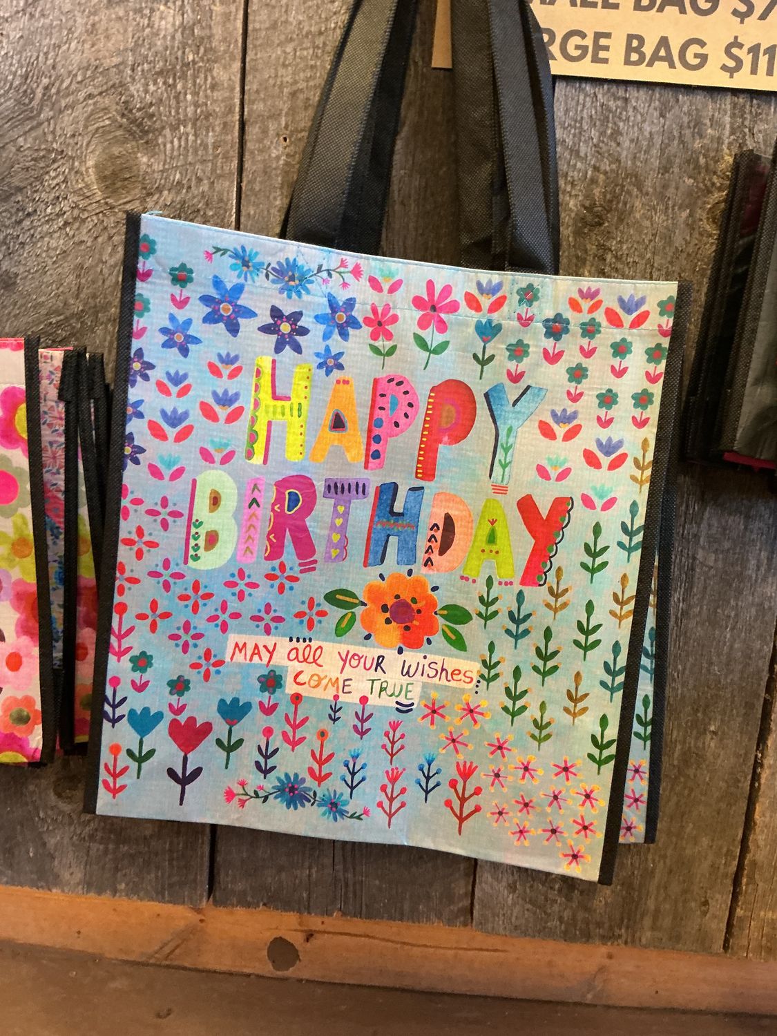 Happy Birthday “Wishes Come True” - Reusable Bag