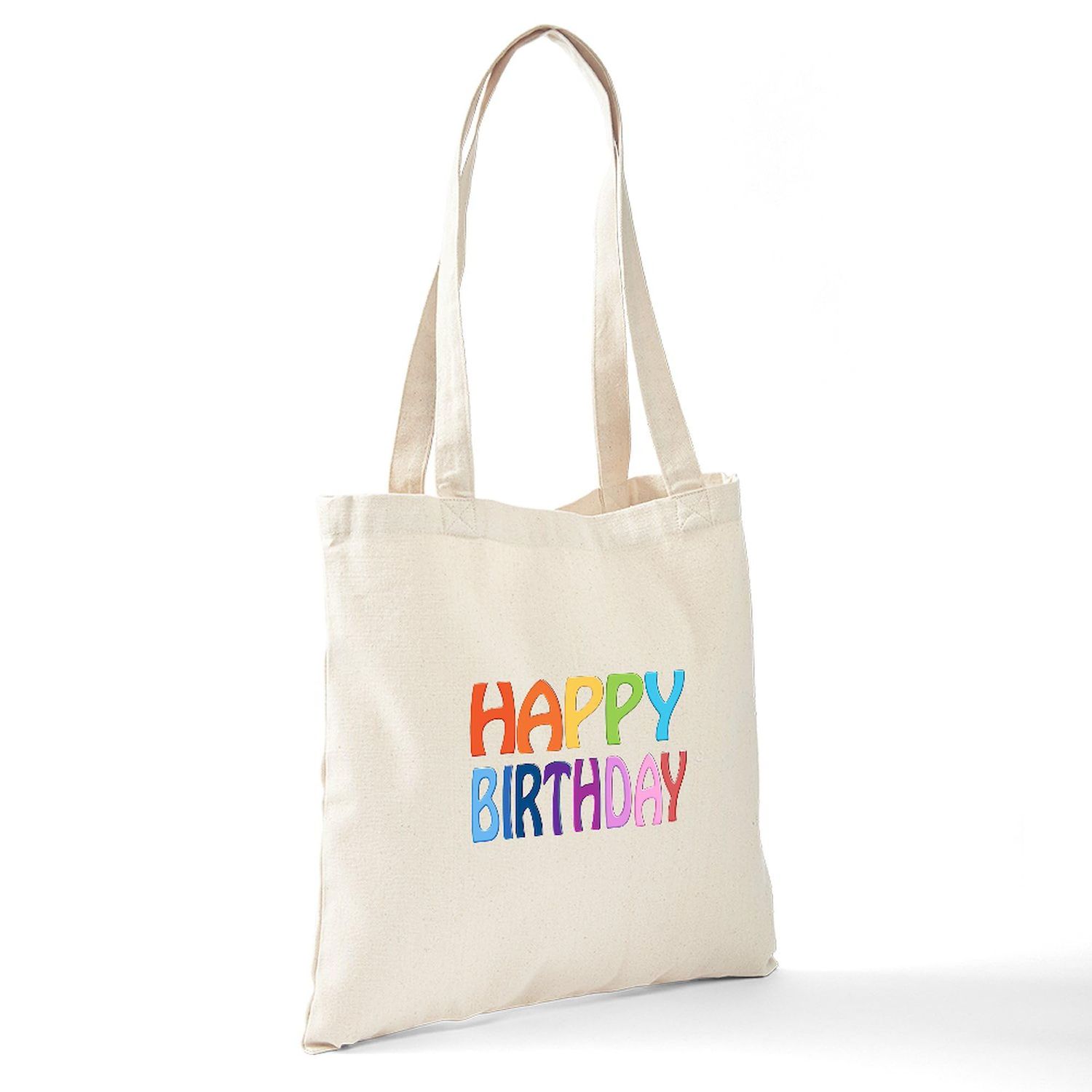 happy birthday small reusable bag