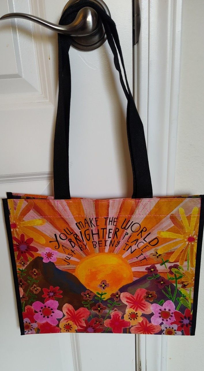 you make the world reusable bag