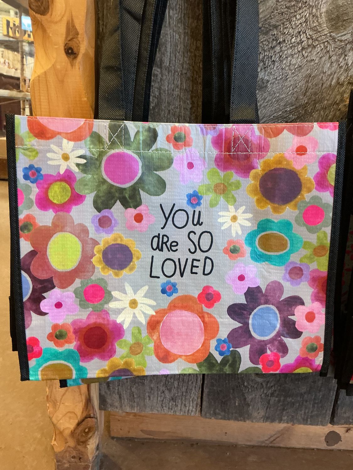 You Are So Loved Teal - Reusable Bag