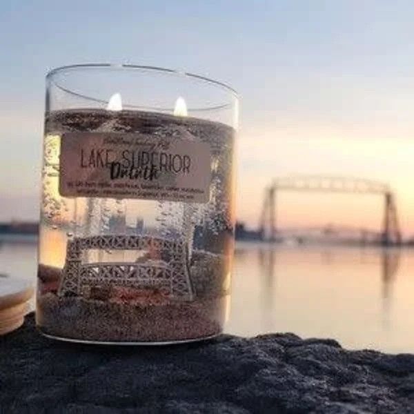 10 oz. “Duluth” Lake Superior Gel Candle (No. 616) | Lake Escape Candle Co