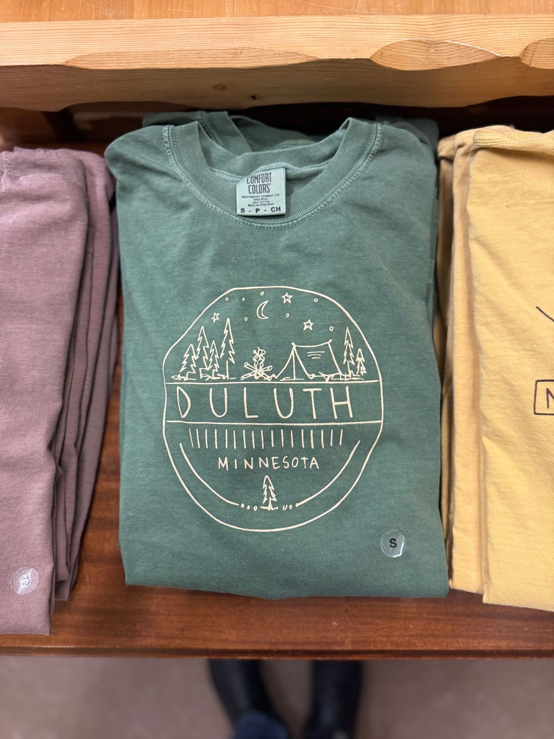 Duluth Camping Scene Circle Longe Sleeve, Size: S