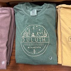 Duluth Camping Scene Circle Longe Sleeve