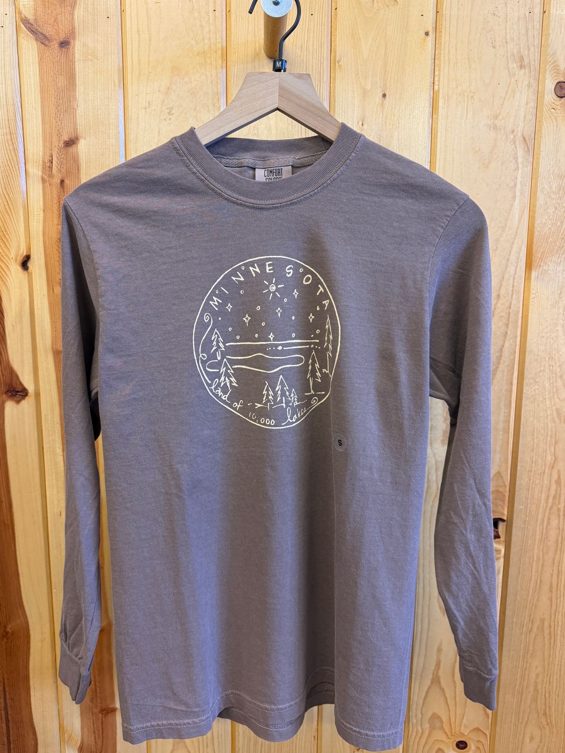 Minnesota Land of 10000 Lakes Sketch Long Sleeve 