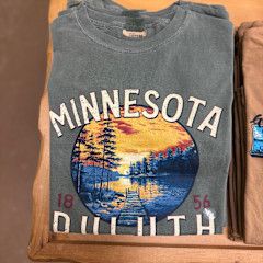 Minnesota Duluth Sunset Dock Tee