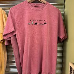 Minnesota Wildlife Strip Tee