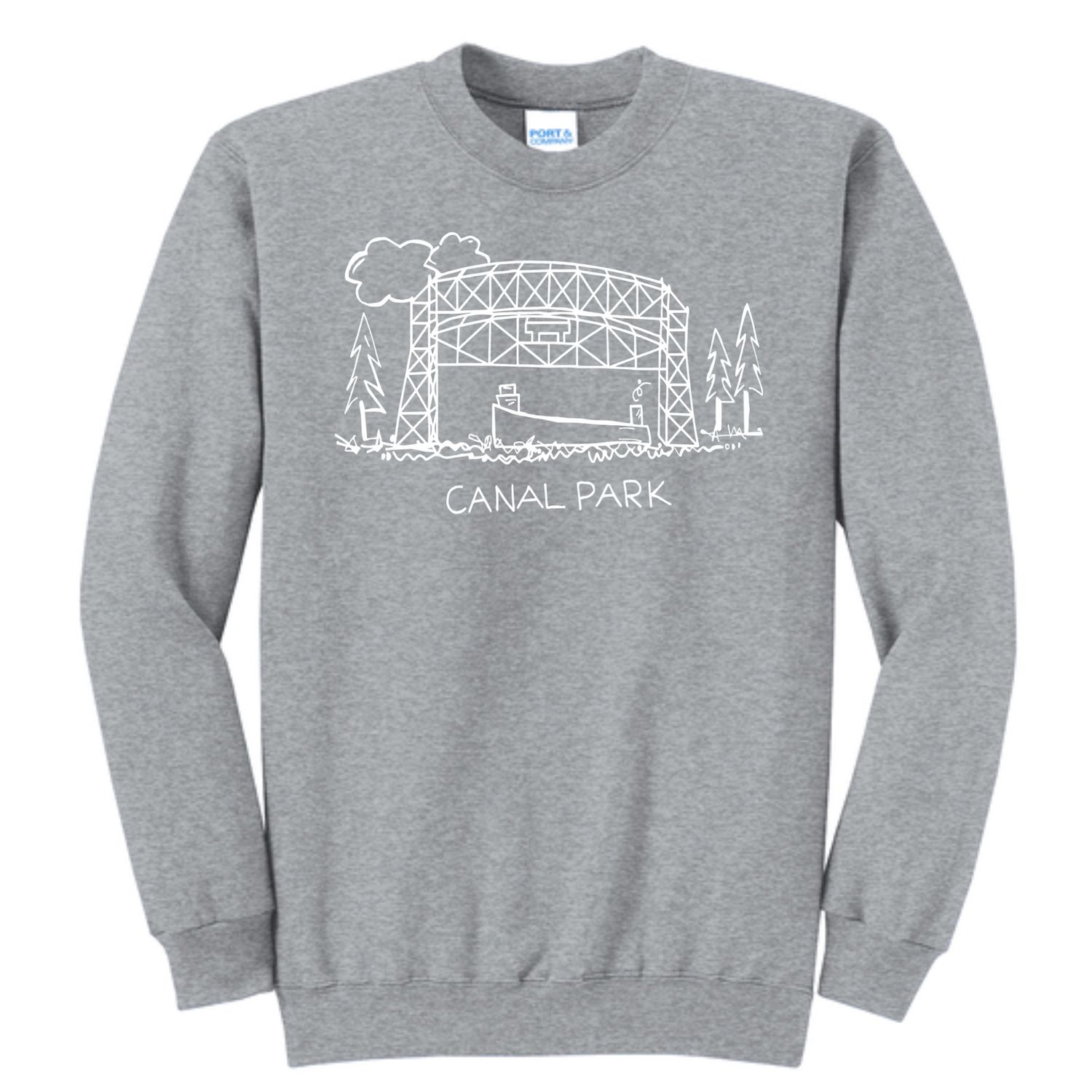 Canal Park Aerial Lift Bridge Crew Neck