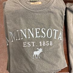 Minnesota Est 1858 Moose Arch Tee