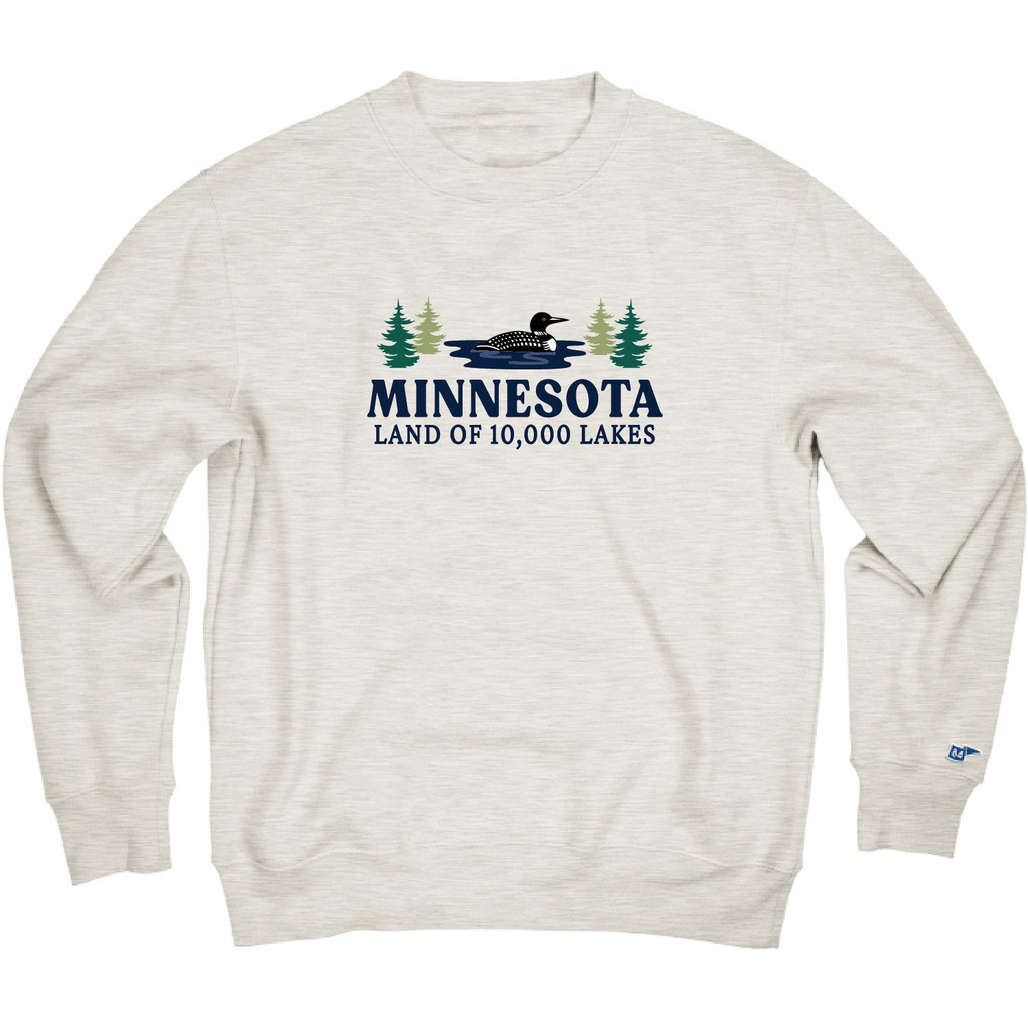 Minnesota Land of 10000 Lakes Loon Crewneck