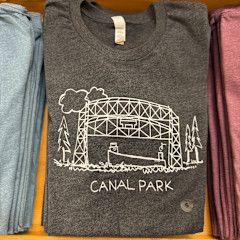 Canal Park Aerial Lift Bridge Tee Charcoal