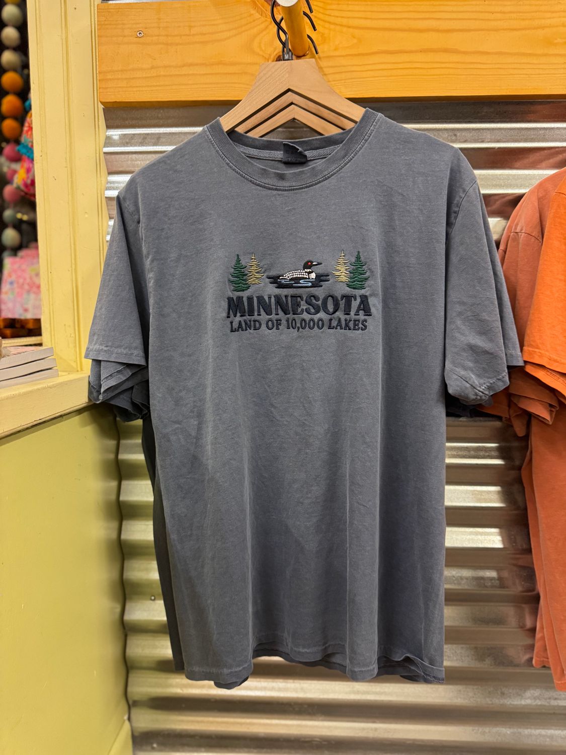 Minnesota Land of 10000 Lakes Loon Tee, Size: S
