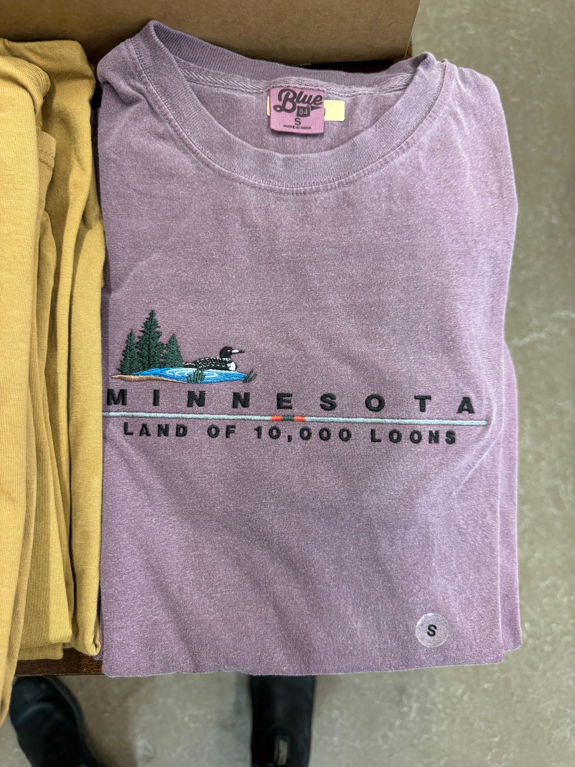 Minnesota Land of 10000 Loons Tee, Size: S