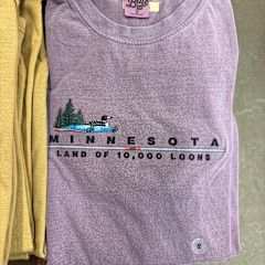Minnesota Land of 10000 Loons Tee