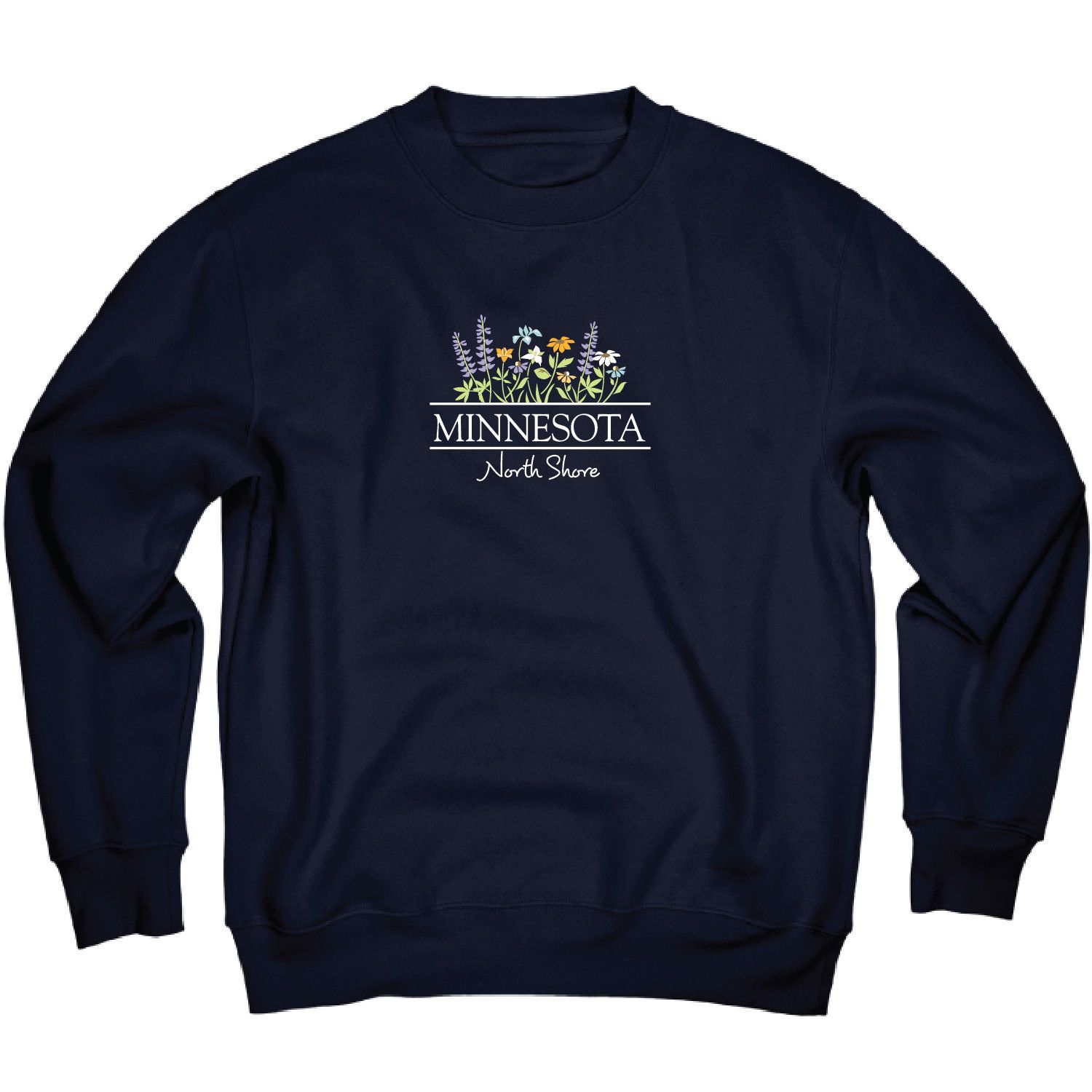 Minnesota North Shore Wildflower Crewneck