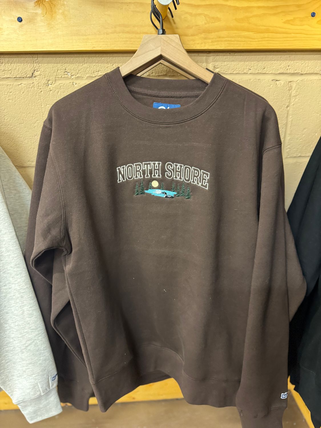 North Shore Loon Arch Crewneck, Size: S