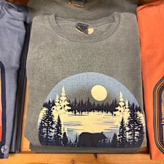 Minnesota Moonrise Bear Lake Tee