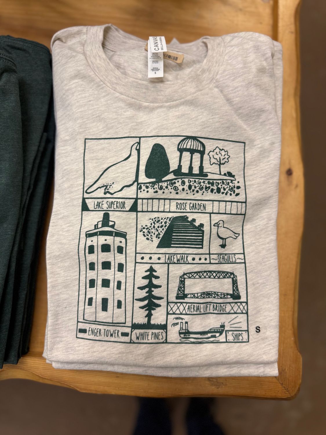 Duluth Icons Grid Tee, Size: S