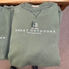 Great Outdoors Minnesota Pine Trio Crewneck