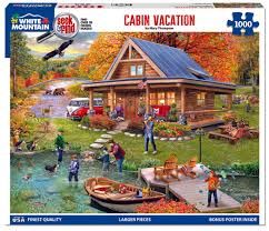 Cabin Vacation | White Mountain Puzzles