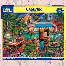 Camper - 1000 Piece Jigsaw Puzzle | White Mountain Puzzles