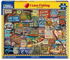 I Love Fishing | White Mountain Puzzles