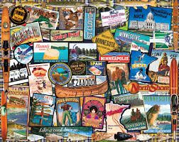 I Love Minnesota - 1000 Piece Jigsaw Puzzle | White Mountain Puzzles