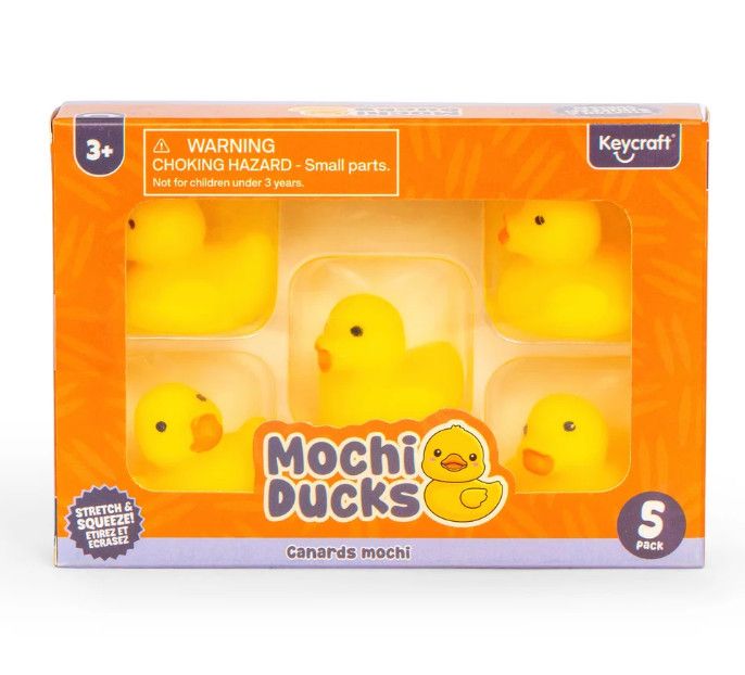Squishy Mochi Ducks in box 6 pcs