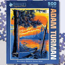 Boundary Waters Canoe Area: 500 Piece Puzzle
