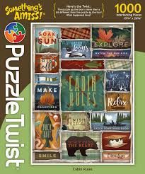 Cabin Rules - 1,000 Piece Puzzle