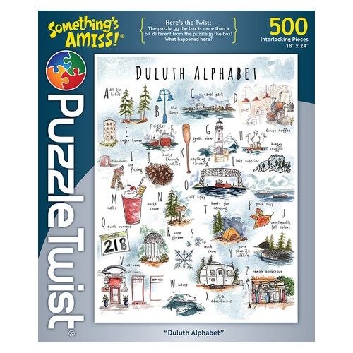 Duluth Alphabet: 500 Piece Puzzle